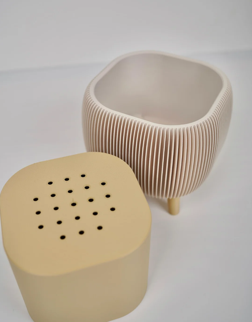 3D-gedruckte Blumentöpfe – Minimalistisch & Nachhaltig