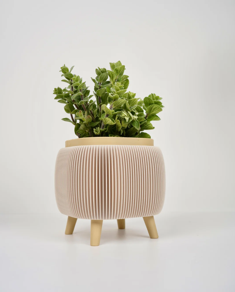 3D-gedruckte Blumentöpfe – Minimalistisch & Nachhaltig