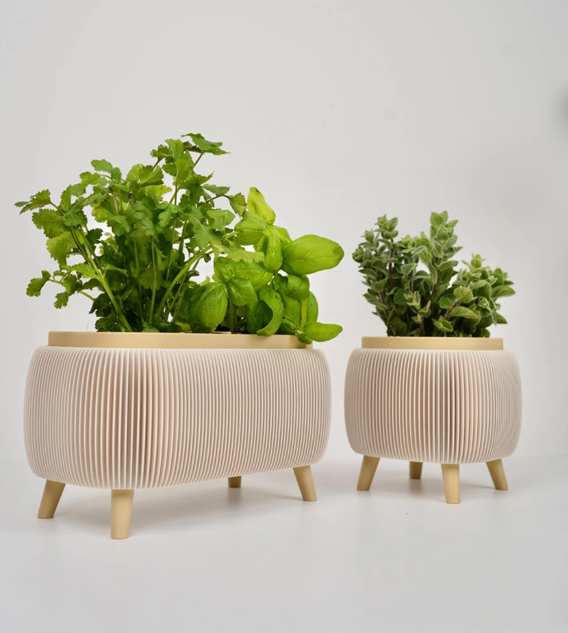 3D-gedruckte Blumentöpfe – Minimalistisch & Nachhaltig