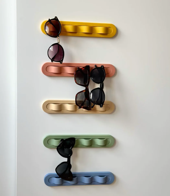 Brillenhalter – Wandmontage aus nachhaltigem PLA
